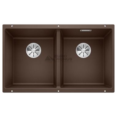 BLANCO Мойка под столешницу для кухни SUBLINE 350/350-U без крыла кофе (523583)